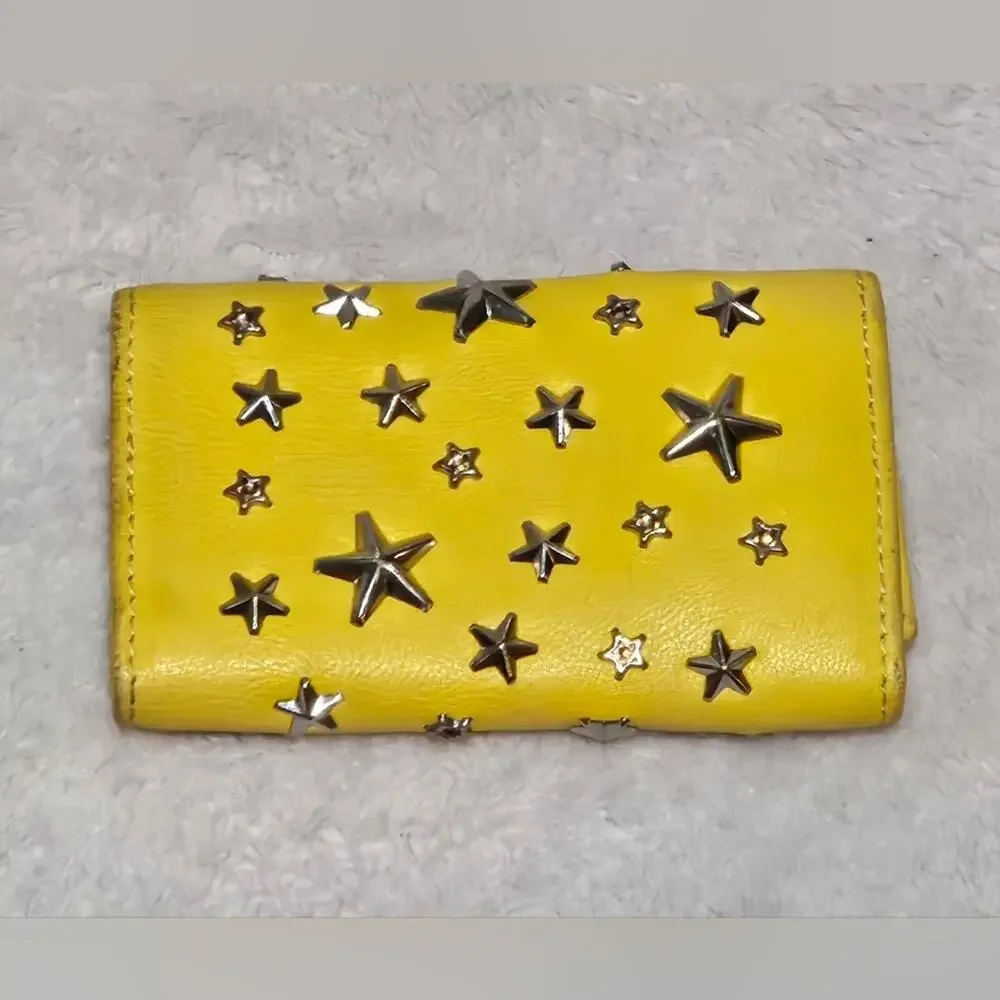 Jimmy Choo Neptune Leather Key Case - Picture 9 of 9